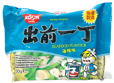 Demae ramen — morski plodovi