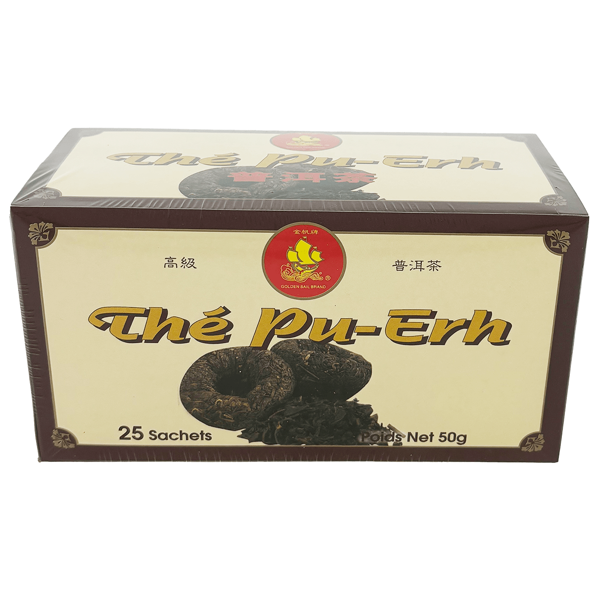Golden Sail Pu-Erh Theezakjes 25x2g  Amazing Oriental