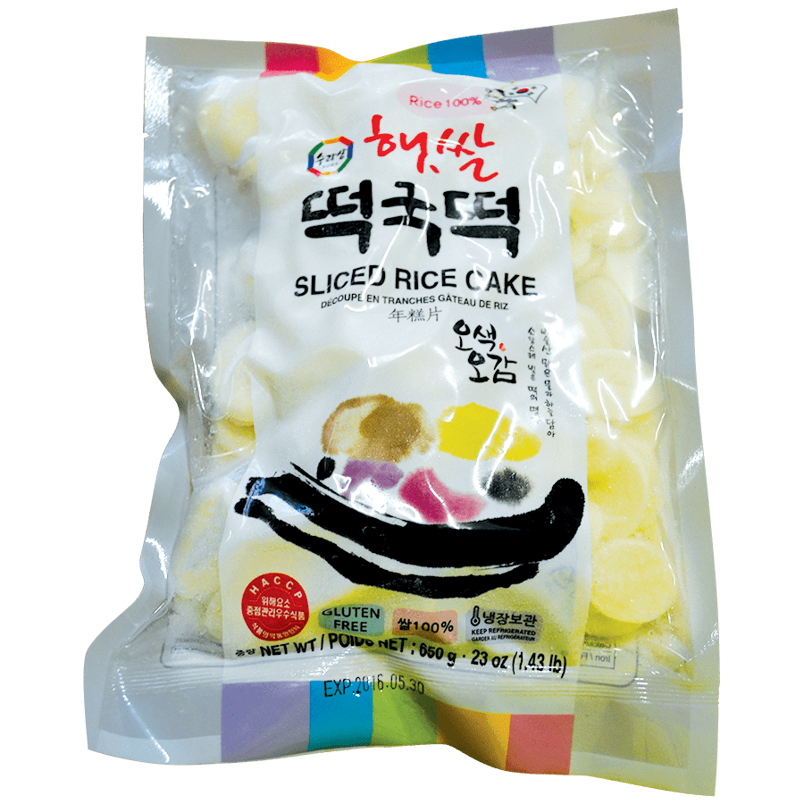 Surasang Sliced Rice Cake 650g | Amazing Oriental