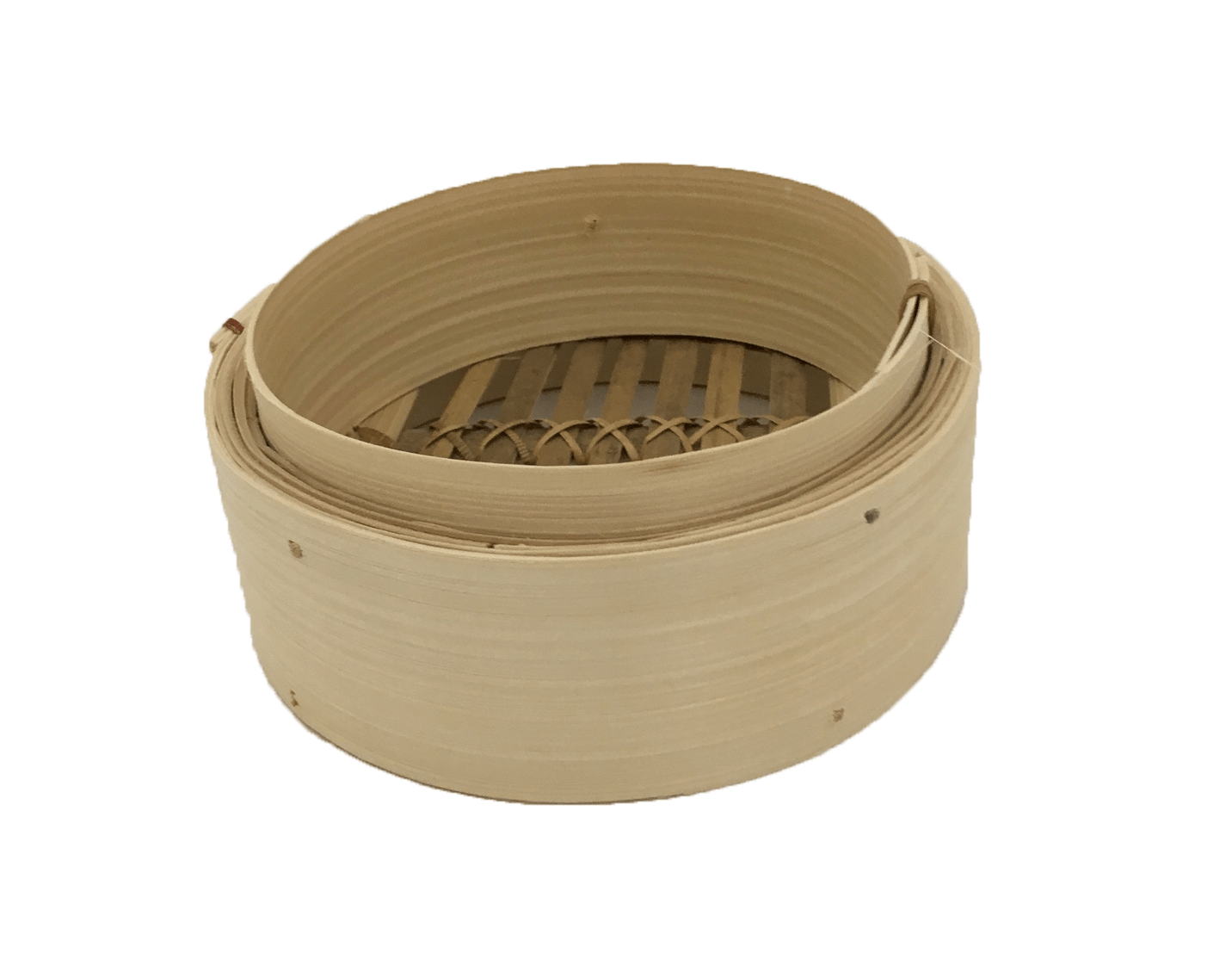 Calm Cozy 2-Laags Bamboe Fruitmand - Fruit En Groente Mandhouder Met 2 Niveaus - Natuurlijk Bamboe