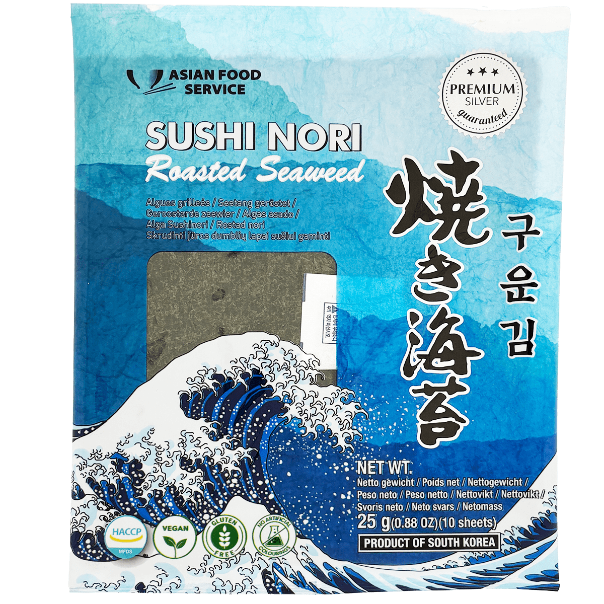 Nori’s Sushi nori vellen geroosterd
