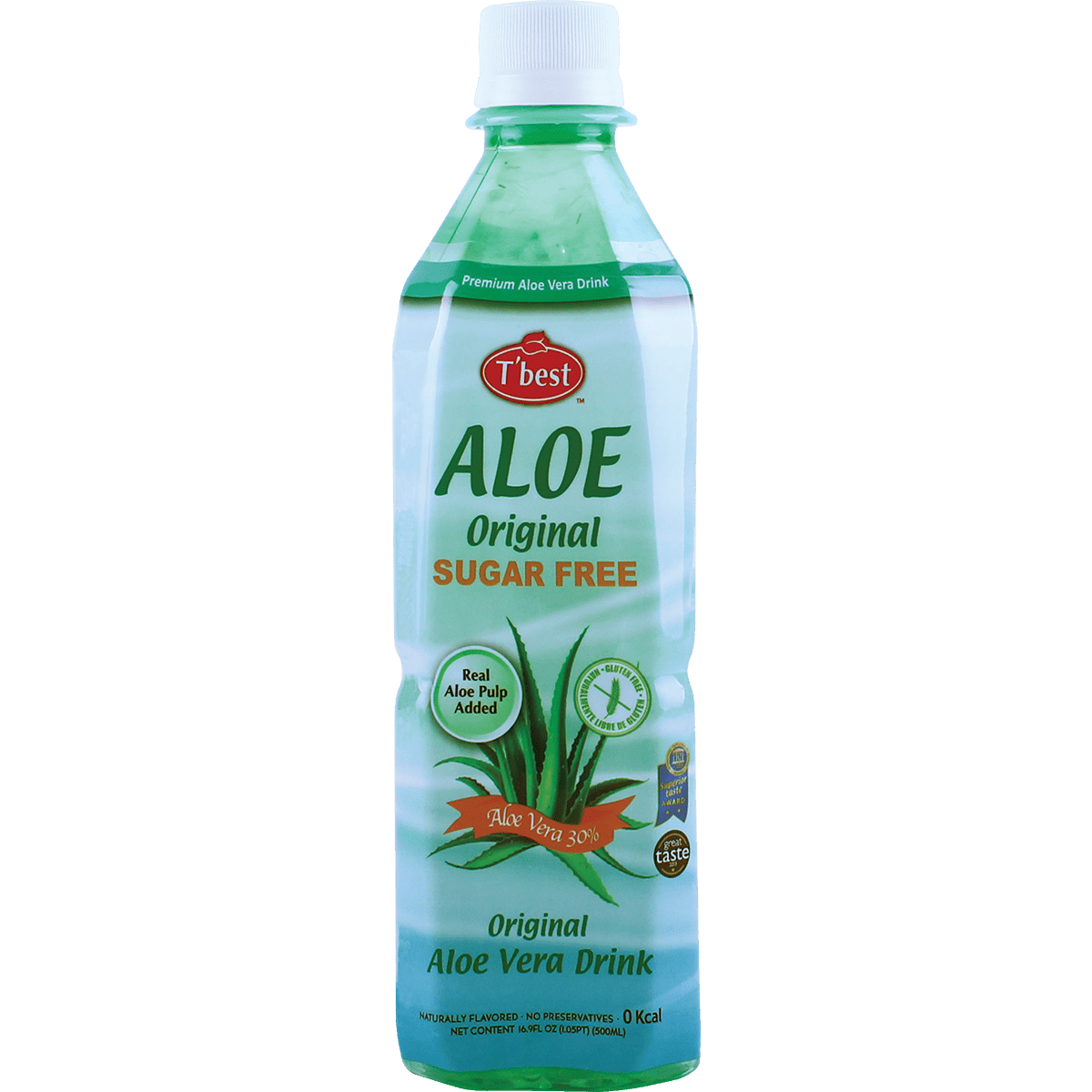 T'Best Aloe Vera Drink Original Flavour Sugar Free 500ml | Amazing Oriental