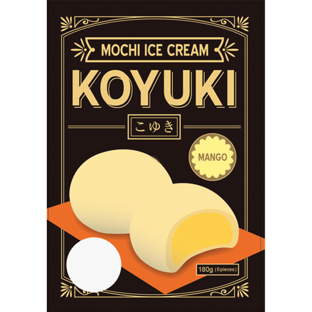 Mochi Ice Mango Flavor 180g | Amazing Oriental