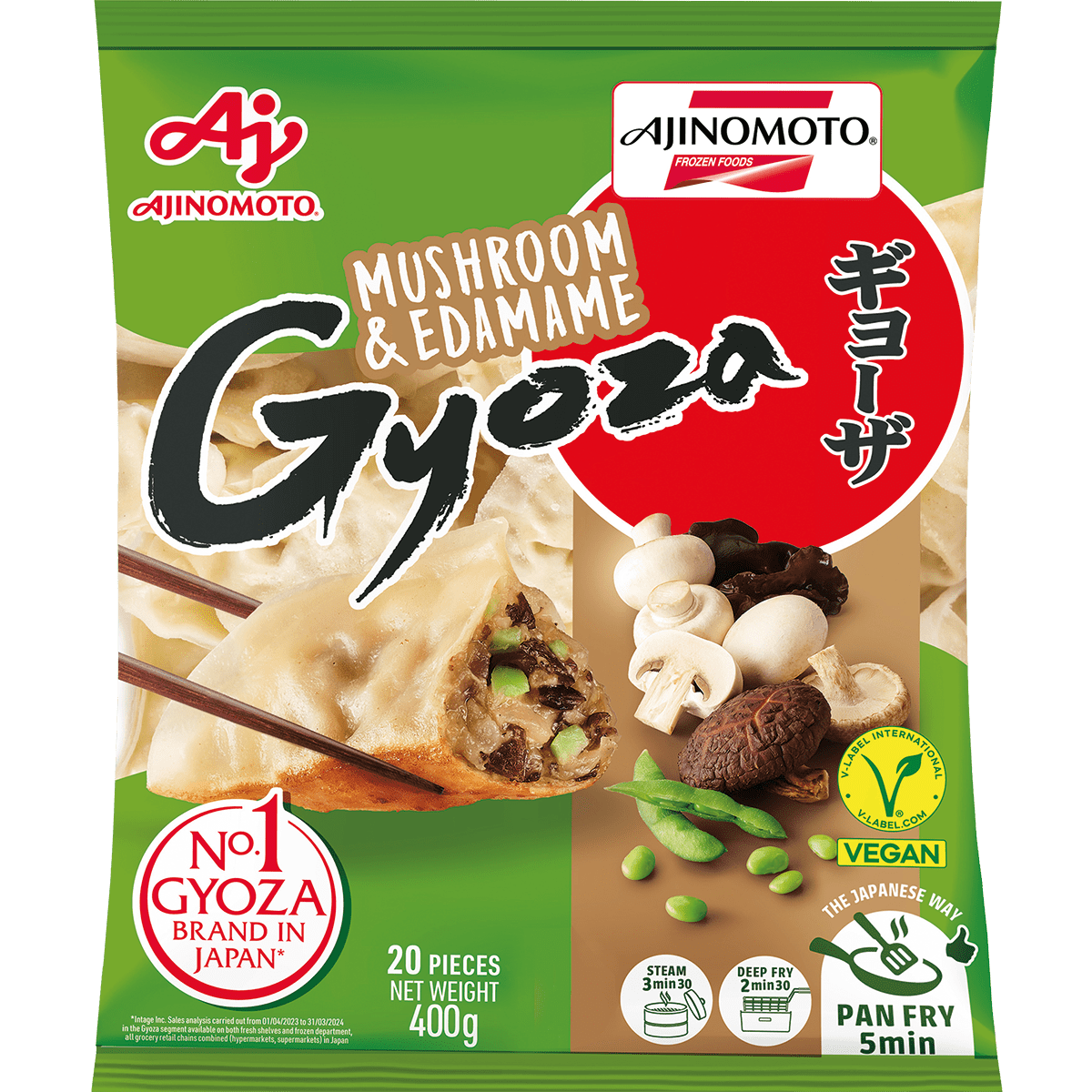 GYGOZA MUSHROOM&EDAMAME