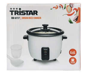 Tristar Rice Cooker White Rk-6117