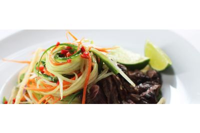 Thaise Salade met Entrecote