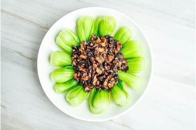 香菇酱烧小青菜