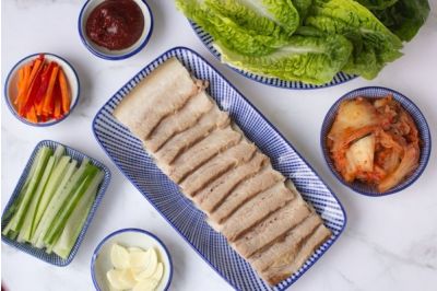 Bossam: Boiled Pork Belly