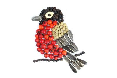 How To Make Food Art Using Beans, Lentils And Seeds