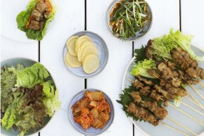 Doenjang Pork Skewers: Korean Style