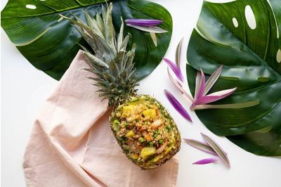 Nasi Yeung Chow With Pineapple