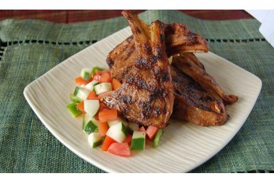 Grilled Lamb Chops in Filipino Style