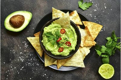 Guacamole and Tortilla Chips