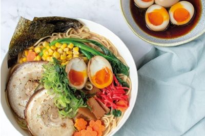 Creamy Miso Soup with Chashu