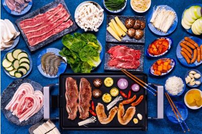 Korean BBQ: Table Grill In Korean Style