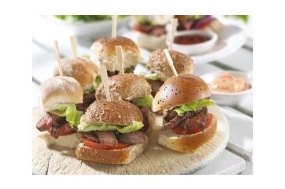 Mini rundburgers