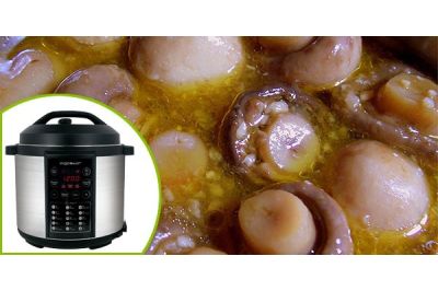 Mushrooms With Garlic: Chinese Style