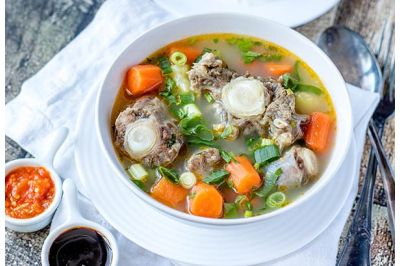 Sop Buntut: Indonesian Oxtail Soup
