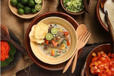 Soto Betawi: Indonesian Beef Soup