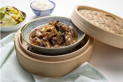 Steamed Spareribs in Black Bean Sauce