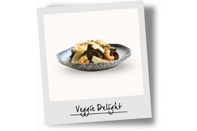 Veggie delight met zeewier