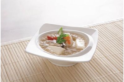 Quinoa Soup with Japanese Silken Tofu