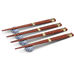 Eetstokjesset Seigaiha 22,5cm