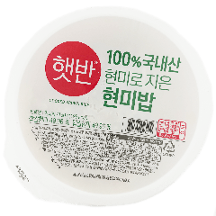 韓式微波爐加熱糙米飯 130克 