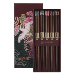 东京筷子礼品/5双 日本花