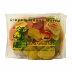 Baland Bamboo Brand Colored Krupuk Udang Warna (unbaked) 250g