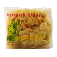 Baland Bamboo Brand Krupuk Udang 2x3cm (unbaked) 250g