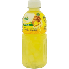 Coco Queen Fruit Juice with nata de coco (Pinapple) 320ml