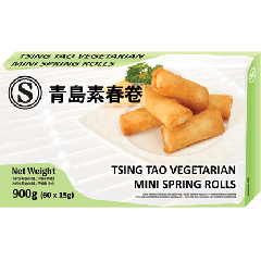 Tsing Tao Bevroren Mini Loempia Vegetarisch 60x15g