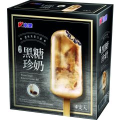 Shao Mei Brown Sugar Boba Frozen Dessert Bar 4x75g