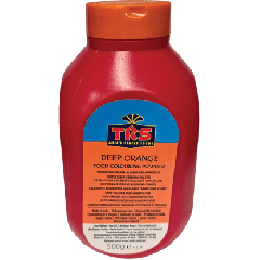 TRS Deep Orange Food Colour 500g
