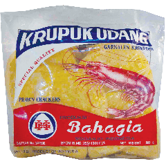 Bahagia Ongebakken Krupuk Udang 500g