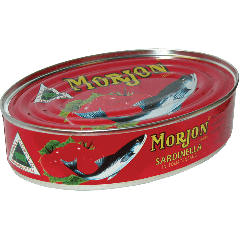 Morjon Sardinella In Tomato Sauce 215g 