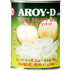 Aroy-D Toddy Palm's Slices in Syrup 565g