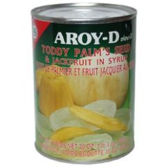 Aroy-D Toddy Palm's Seed & Jackfruit in Syrup 565g