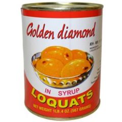 Golden Diamond Loquats in siroop 567g