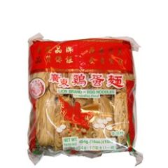 雄獅牌 雞蛋麵 （粗）454g