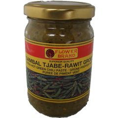 Flower Brand Sambal Tjabe - Rawit Groen 200g