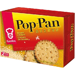 Garden Sesame Pop Pan Crackers 225g 