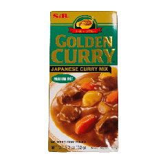 S&B 咖喱混合酱中辣 100g / S&B Curry Sauce Mix M.Hot 100g