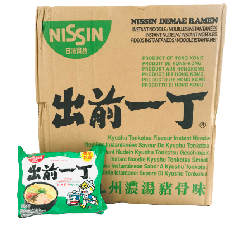 出前一丁九州猪骨浓汤拉面 30x100g / Nissin Demae Ramen Tonkotsu 30x100g