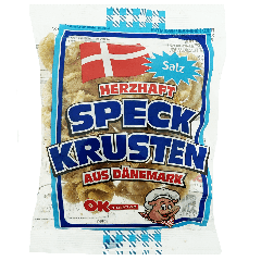 O.K. Denmark 培根豬皮脆片 50公克