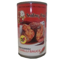 Smiling Fish Fried Mackerels in Chilli Sauce 155g