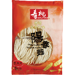 壽桃牌 台灣口味 陽春麵 340g
