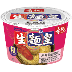 壽桃 生麵皇 原味龍蝦湯味 碗面(粗) 82克 