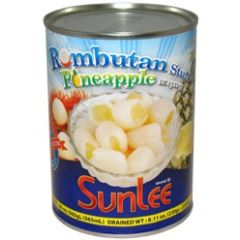 Sunlee Rambutan with Pineapple In Syrup 565g